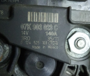 Генератор Volkswagen Passat B7 2.5 1.8 USA 2011-2015 07K903023C
