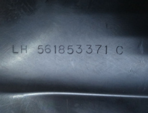 Накладка порога лев Volkswagen Passat B7 2.5 1.8 USA 2011-2015 561853371C82V