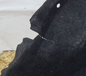 Обшивка арки левая hybrid  надорванаToyota Camry V55 2AR-FE 2015-2017 6472206330C0