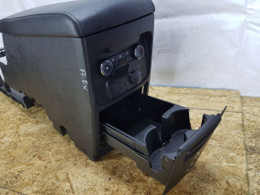 Консоль центральная подлокотник и подстаканники рестайлинг FORD FLEX 2009-2019 DA8Z74045A36AA