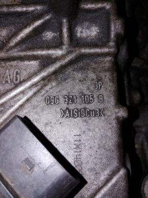 АКПП в сборе трещина корпуса в районе масляного радиатора Volkswagen Passat B7 2.5 USA CBUA 2011 09G300033C