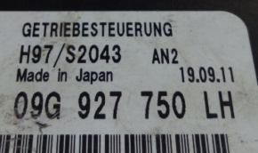 Блок управления акпп Volkswagen Passat B7 1.8 USA CPRA 2011-2017 09G927750LH