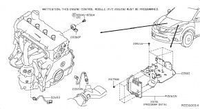 Кронштейн, площадка аккумулятора, АКБ Nissan Rogue AWD QR25DE 2014- 237144BA0B 00-00004902