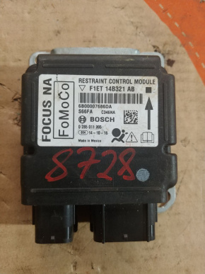 Модуль SRS Airbag компьютер подушек безопасности рестайлинг Ford Focus MK3 2015-2018 G1EZ14B321A 00-00006590