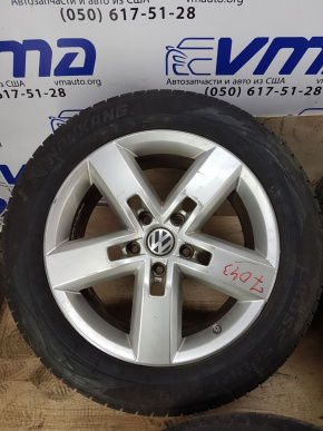Комплект дисков Cali R19*8.5 5*130 ET59 Volkswagen Touareg 7P6601025D