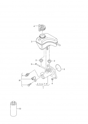 Датчик включения стопсигнала Volkswagen Passat B7 2.5 USA CBUA 2011-2015 8P0698459B 00-00004429