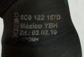 Патрубок системы охлаждения Volkswagen Passat B7 1.8 USA CPRA 2011-2015 5c0122157d