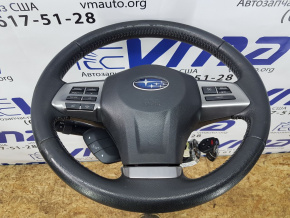 Руль голый кожаный SUBARU FORESTER SJ 2014-2018 34312SG011VH