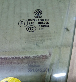 Стекло двери перед лев Volkswagen Passat B7 2.5 1.8 USA 2011-2015 561845201