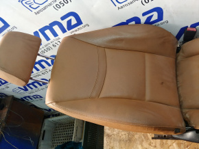 Комплект сидений кожаных ROTBRAUN с дефектами BMW 328XI E90 2005 52107257550 52107257547 52107257548 52207257090 52207257096