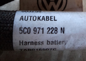 Клемма аккумулятора плюс(Жгут проводов) Volkswagen Passat B7 2.5 USA CBUA 2011-2015 5C0971228N