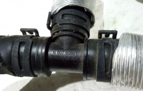 Тройник системы охлаждения Volkswagen Passat B7 1.8 USA CPRA 2011-2015 N90760601 00-00004248