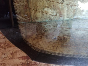 Стекло заднее BMW 3 F30 2012-2019 51317258074 необходимо припаять клеммы обогрева