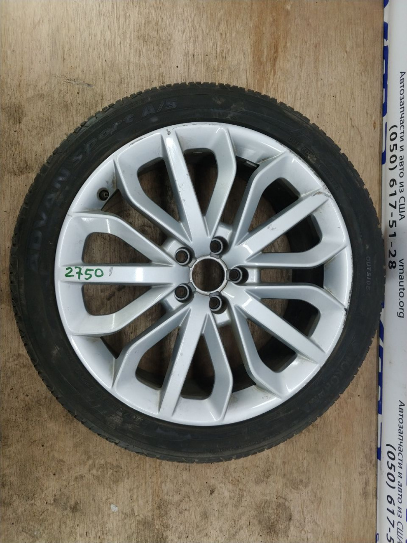 Комплект дисков R19 8,5Jx19H2 ET45 5/112 dia 66.6 Audi A6 C7 2011-2018 4G0601025BG