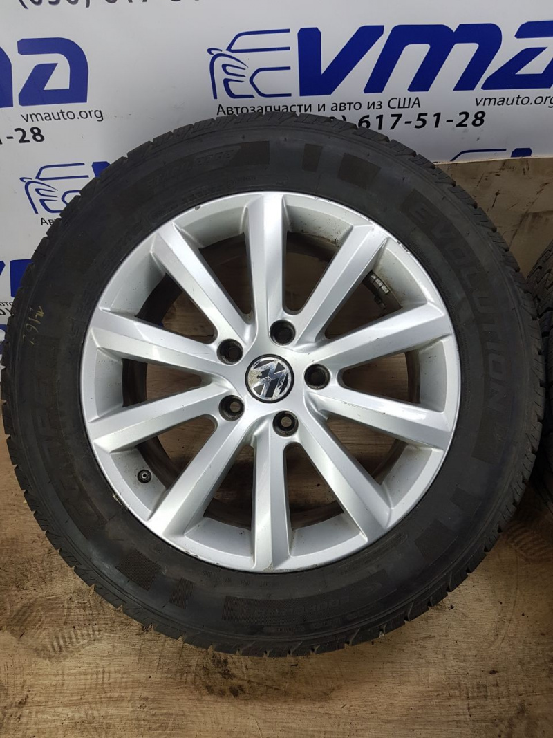 Комплект дисков Tacora R18*8J 5*130 ET53 Volkswagen Touareg 7P6601025B