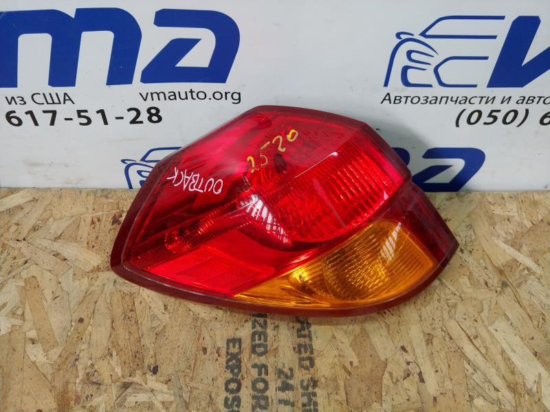 Фонарь левый дефекты SUBARU OUTBACK 2003-2009 84912AG340