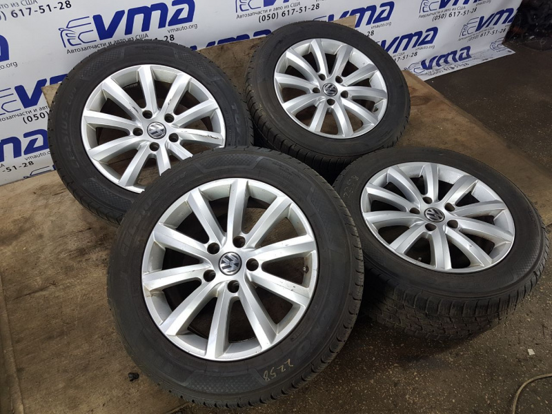 Комплект дисков Tacora R18*8J 5*130 ET53 Volkswagen Touareg 7P6601025B