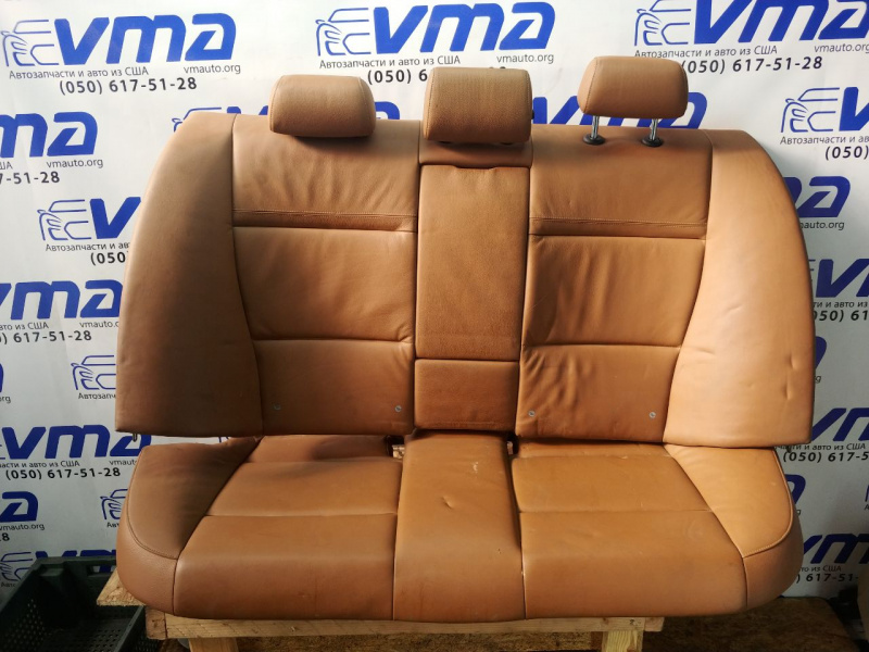 Комплект сидений кожаных ROTBRAUN с дефектами BMW 328XI E90 2005 52107257550 52107257547 52107257548 52207257090 52207257096