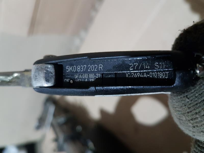 Ключ Volkswagen Passat B7 2.5 1.8 USA 2011-2015