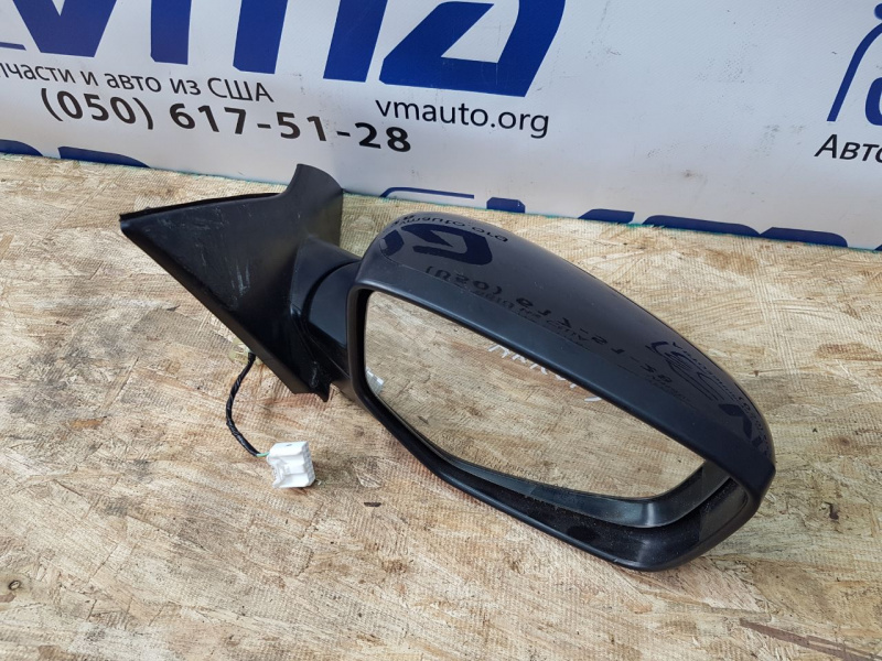 Зеркало боковое правое без поворотника Honda Accord 9 K24W 2013-2017 76205T2FA01