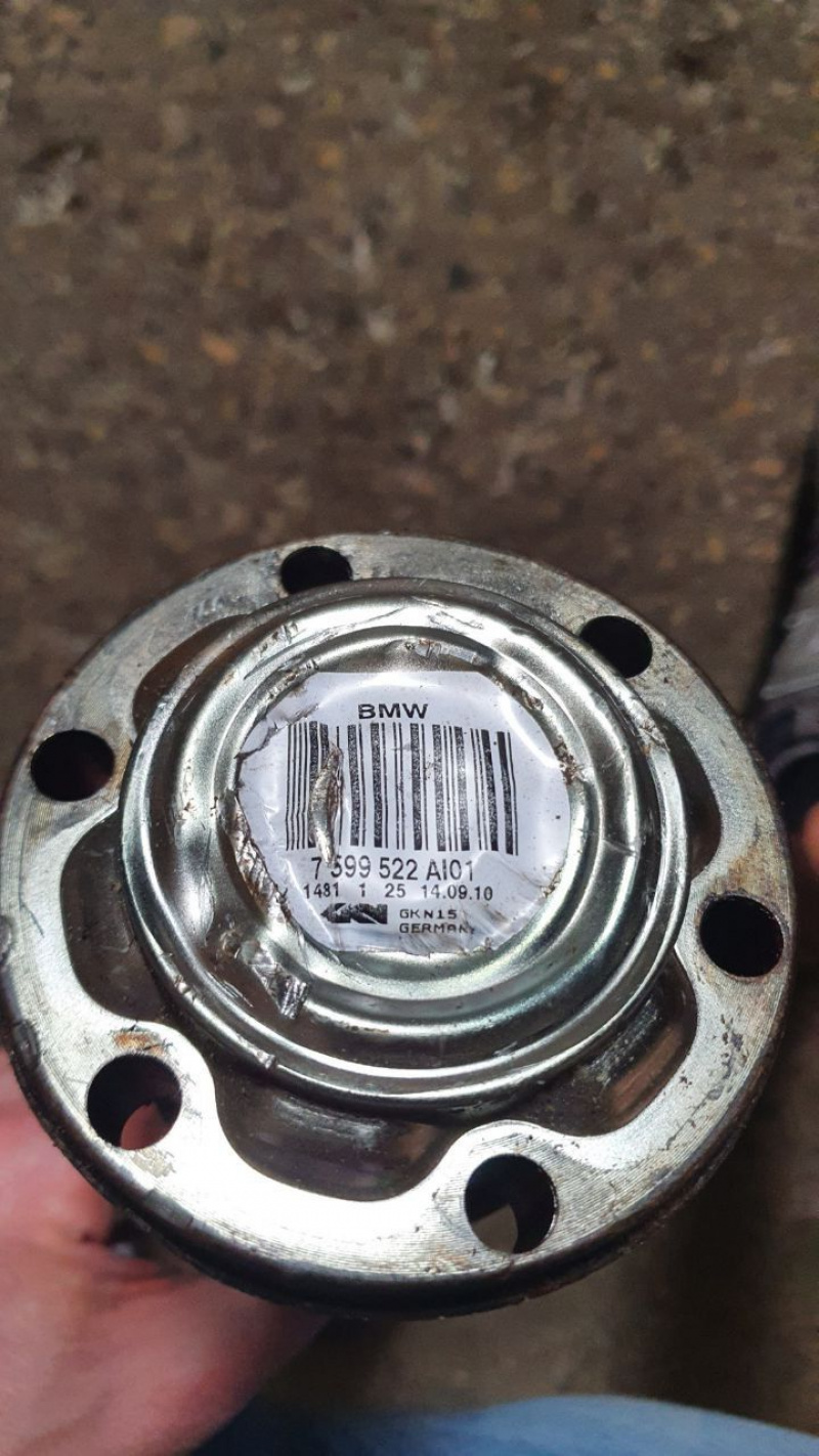 Привод полуось задняя правая BMW 335XI E92 N55B30A 2013 33207604604