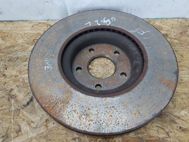 Диск тормозной передний левый Ford Escape MK3 2013-2019 CV6Z1125D CV6Z1125B G2MZ1V125BGA