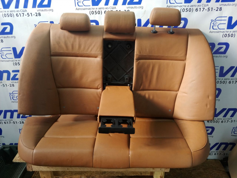 Комплект сидений кожаных ROTBRAUN с дефектами BMW 328XI E90 2005 52107257550 52107257547 52107257548 52207257090 52207257096