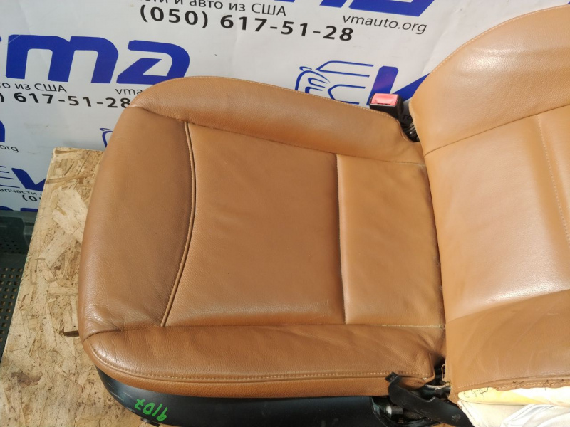 Комплект сидений кожаных ROTBRAUN с дефектами BMW 328XI E90 2005 52107257550 52107257547 52107257548 52207257090 52207257096