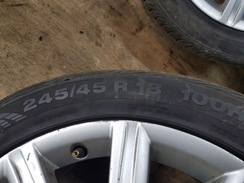 Комплект шин Continental ProContact 245/45 R18 100H Audi A6 C7 2011-2018
