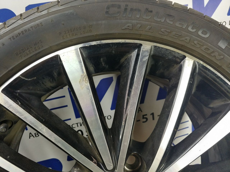 Диск колёсный R17 Queensland 7.0J*17 5*112 ET54 Volkswagen Jetta VI 2014 5C0601025AJ