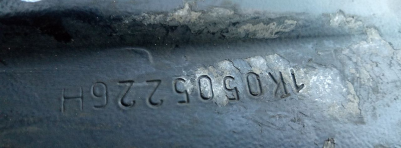Рычаг продольный зад прав Volkswagen Passat B7 2.5 1.8 USA 2011-2015 1K0505226H
